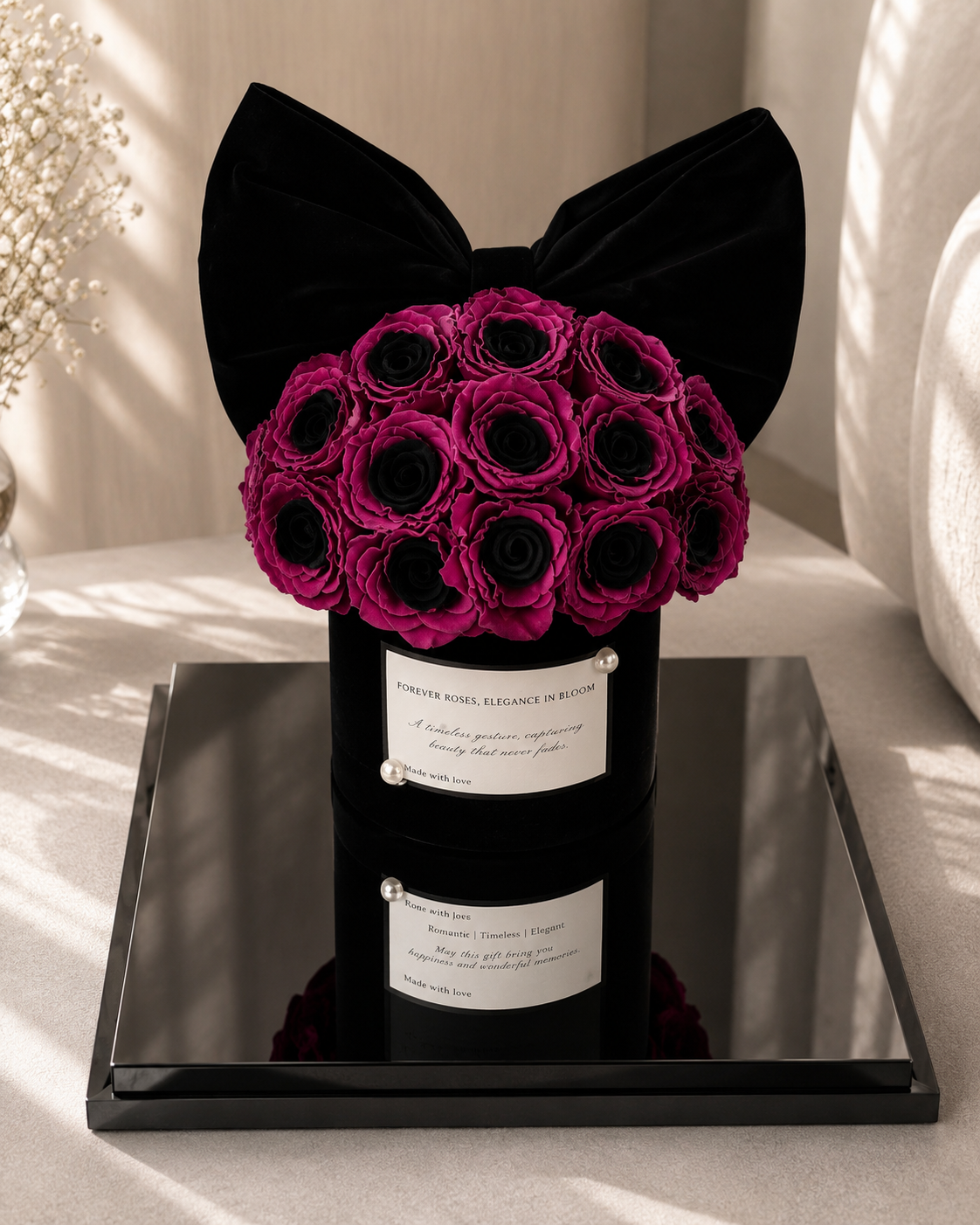 Plum Rose Box