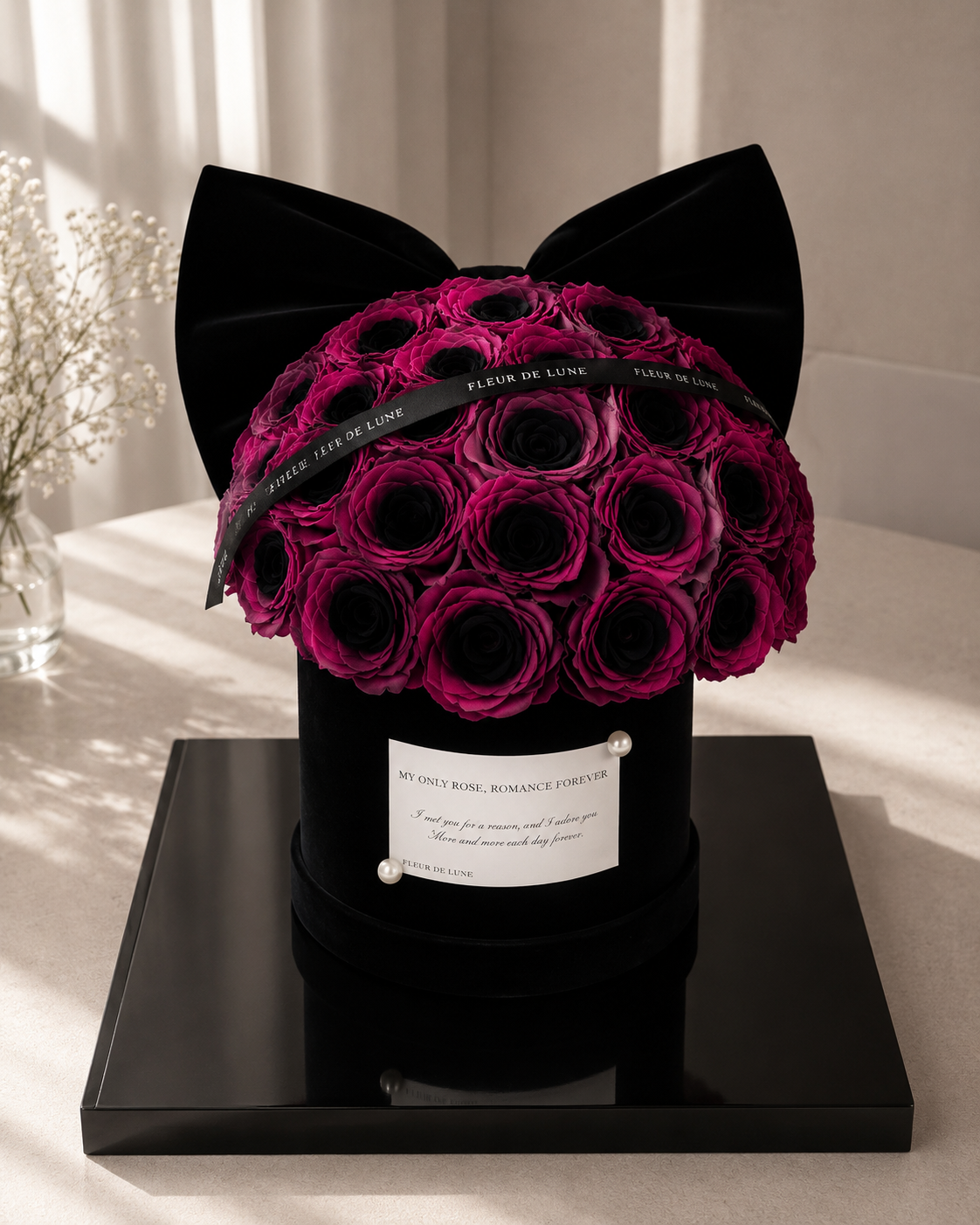 Plum Rose Box