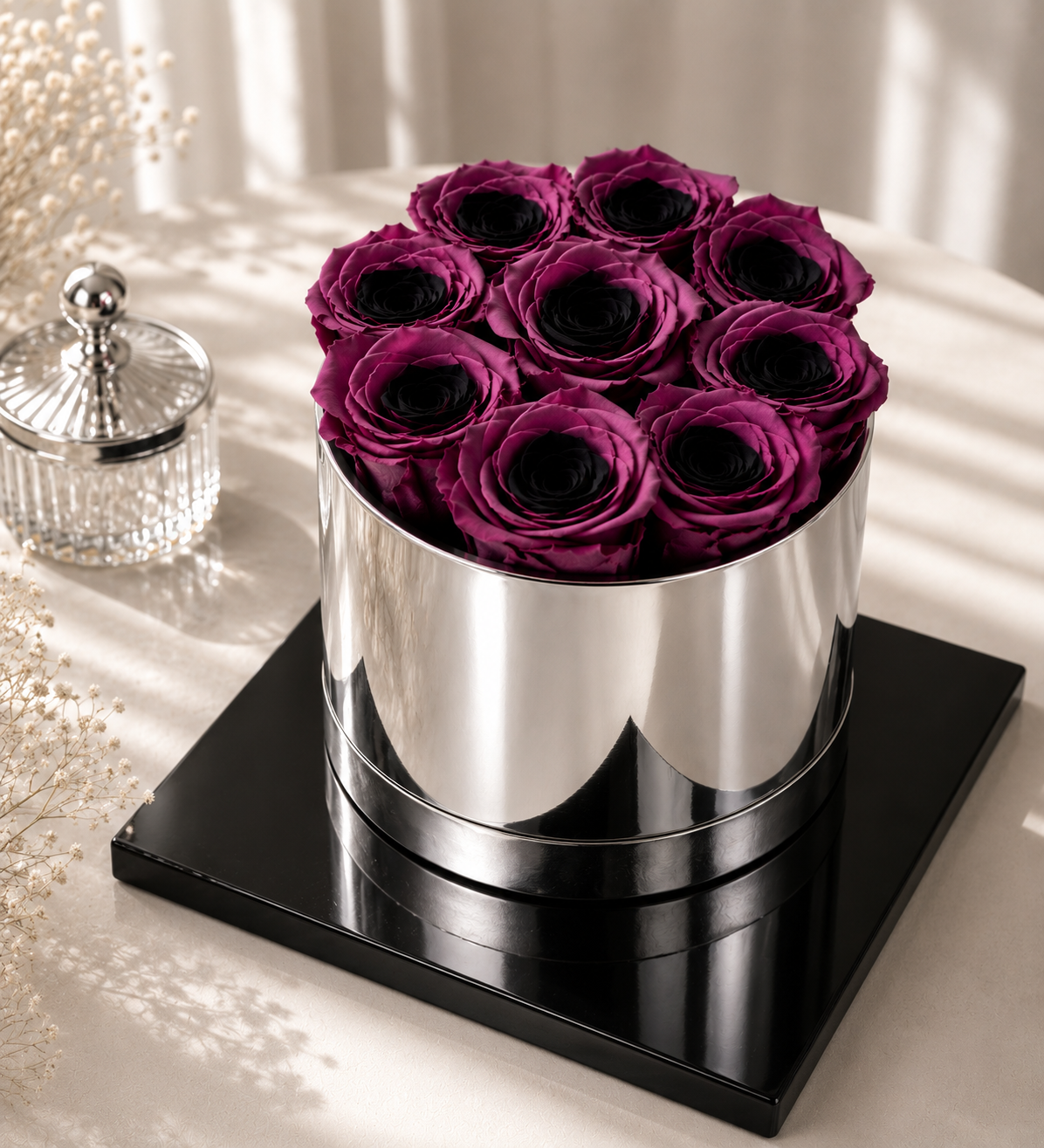 Plum Rose Box